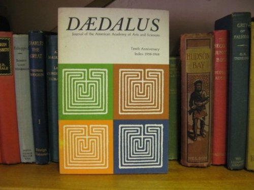 Daedalus, Tenth Anniversary - Index 1958-1968
