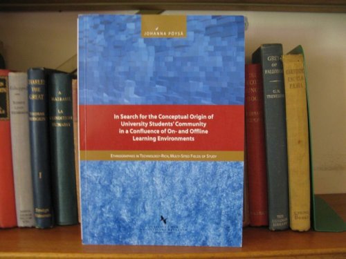 In Search for the Conceptual Origin of University Students' Community in a Confluence of On- and Offline Learning Environments