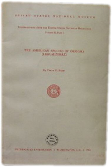 The American Species of Ormosia (Leguminosae) (Contributions from the United States National Herbarium; Volume 32, Part 5)