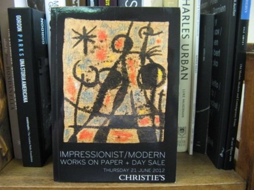 Impressionist/Modern: Works on Paper + Day Sale; 21 June 2012
