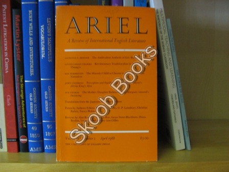 Ariel, A Review of International English Literature: Volume 19, Number 2, April 1988