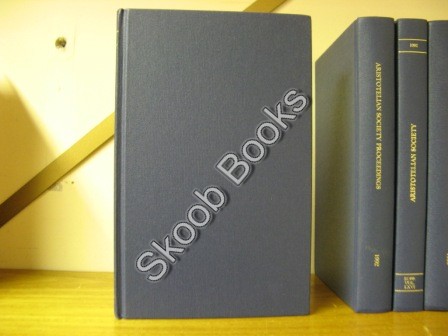 The Aristotelian Society: Supplementary Volume LXV: 1991