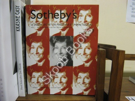 Sotheby's: Le Jardin Secret de Marianne et Pierre Nahon: Vol. I: Arts Decoratifs du XX Siecle, Art Africain: Vence: Dimanche 18 Juillet 2004