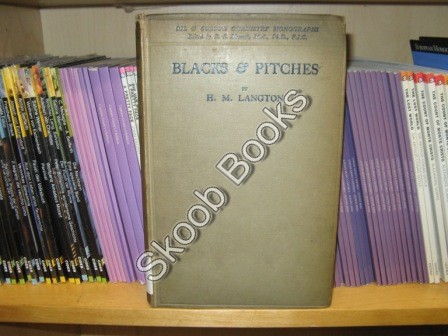 Blacks and Pitches (Oil and Colour Chemistry Monographs