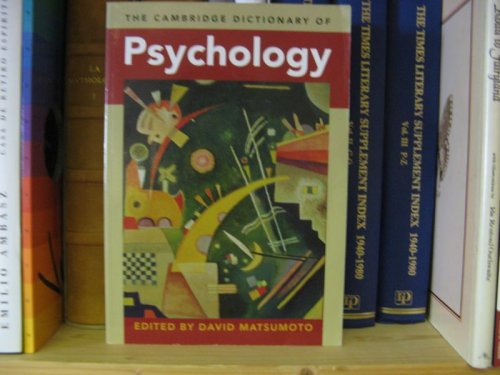 The Cambridge Dictionary of Psychology