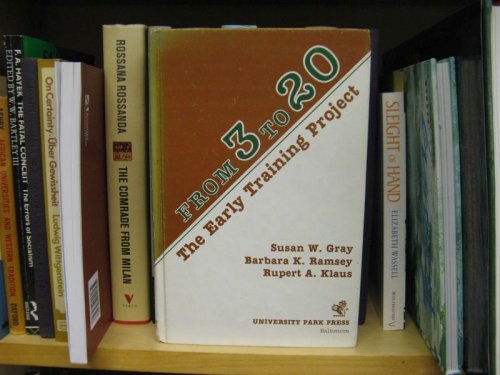From 3 to 20: The Early Training Project