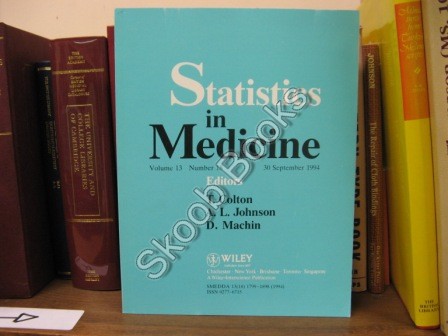 Statistics in Medicine; Volume 13, Number 18, 30 September 1994