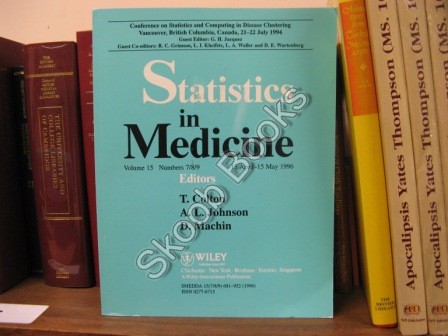 Statistics in Medicine; Volume 15, Number 7/8/9, 15 April-15 May 1996
