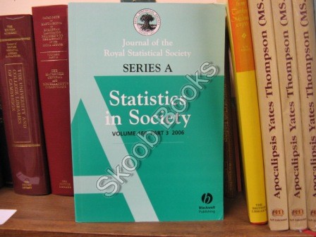 Journal of the Royal Statistical Society: Series A: Statistics in Society: Volume 169, Part 3, 2006
