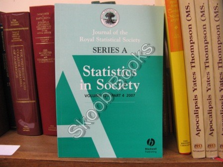 Journal of the Royal Statistical Society: Series A: Statistics in Society: Volume 170, Part 4, 2007