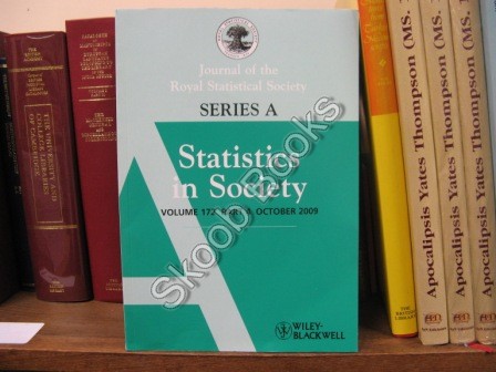 Journal of the Royal Statistical Society: Series A: Statistics in Society: Volume 172, Part 4, October 2009