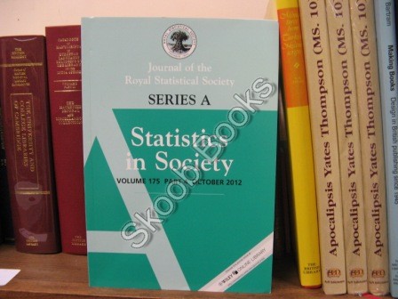 Journal of the Royal Statistical Society: Series A: Statistics in Society: Volume 175, Part 4, October 2012