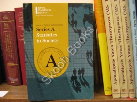 Image for Journal of the Royal Statistical Society: Series A: Statistics in Society: Volume 177, Part 3, June 2014 Journal of the Royal Statistical Society: Series A: Statistics in Society: Volume 177, Part 3, June 2014