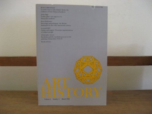 Art History; Volume 5, Number 1, March 1982