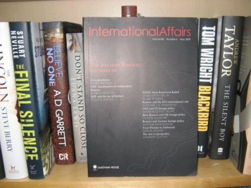 International Affairs Volume 85, Number 3, May 2009