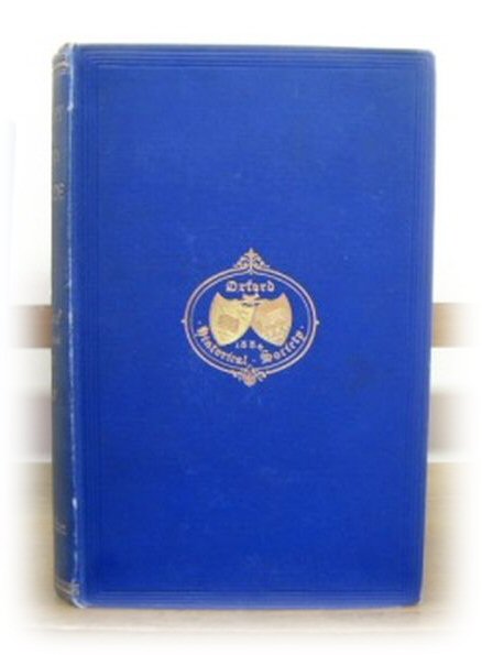 The Cartulary of the Monastery of St. Frideswide at Oxford: Edited from the Christ Church and Corpus Mss. and Other Sources; Vol. II: The Chantry and Country Parish Charters (Oxford Historical Society; XXXI)