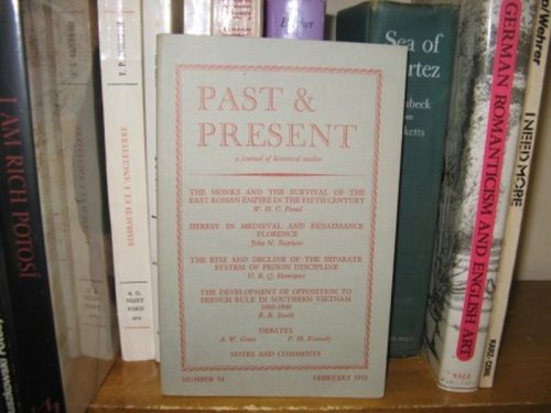 Past and Present: A Journal of Historical Studies: Number 54, February 1972