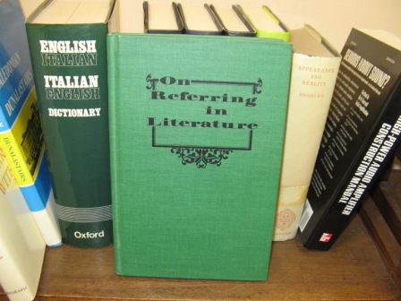 On Referring in Literature