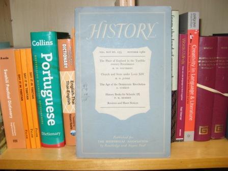 History, Volume XLV No. 155, October 1960