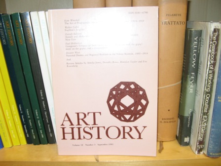 Image for Art History: Journal of the Association of Art Historians, Volume 18, Number 3, September 1995 Art History: Journal of the Association of Art Historians, Volume 18, Number 3, September 1995