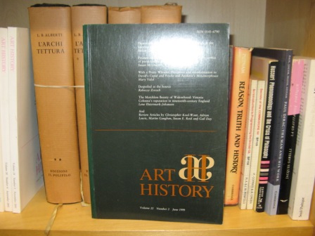 Art History: Journal of the Association of Art Historians, Volume 22, Number 2, June 1999