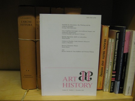 Art History: Journal of the Association of Art Historians, Volume 24, Number 5, November 2001