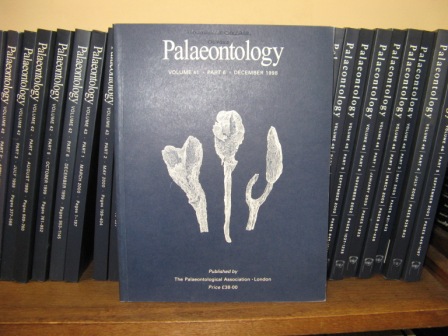 Palaeontology; Volume 41, Part 6, December 1998