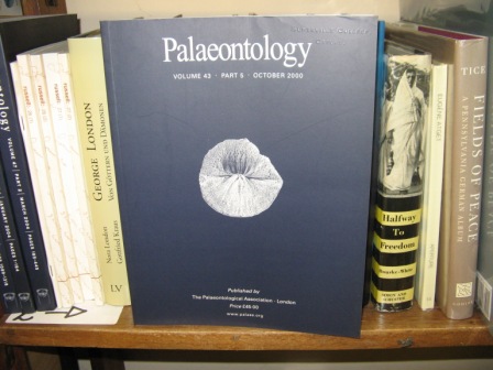 Palaeontology; Volume 43, Part 5, October 2000