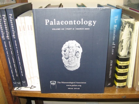 Palaeontology; Volume 44, Part 2, March 2001