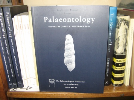 Palaeontology; Volume 45, Part 6, November 2002