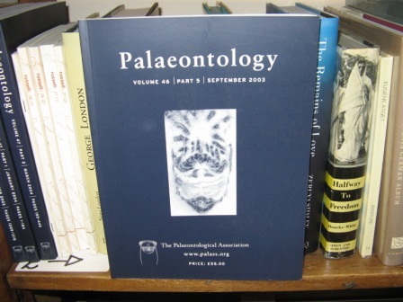 Palaeontology; Volume 46, Part 5, September 2003