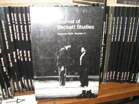 Journal of Beckett Studies; Summer 1978, Number 3