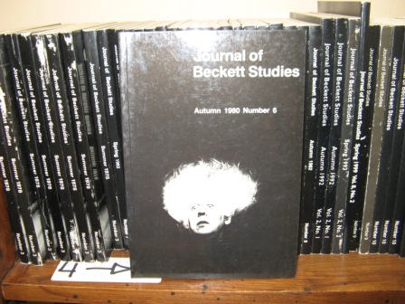Journal of Beckett Studies; Autumn 1980, Number 6