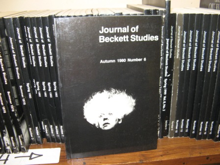 Journal of Beckett Studies; Autumn 1980, Number 6