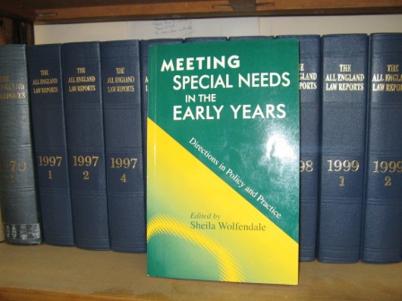 Meeting Special Needs in the Early Years: Directions in Policy and Practice