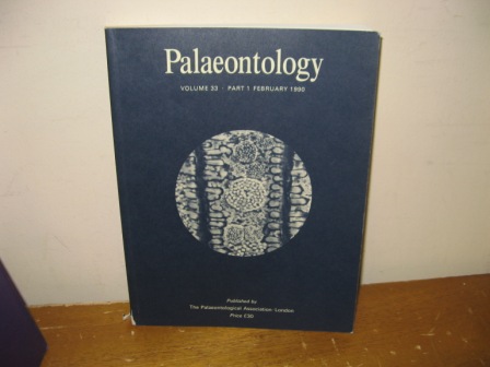 Palaeontology: Volume 33, Part 1, February 1990