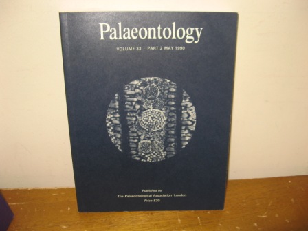 Palaeontology: Volume 33, Part 2, May 1990