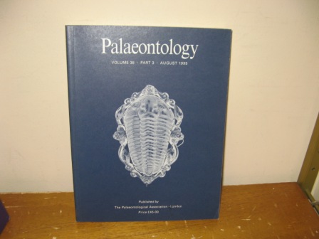 Palaeontology: Volume 38, Part 3, August 1995