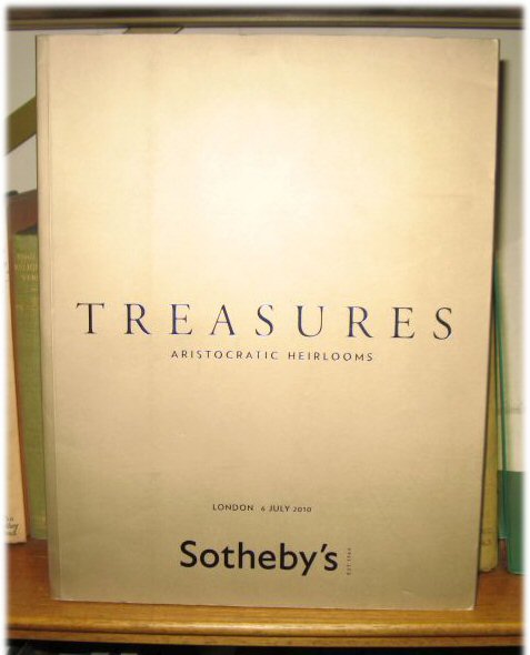 Treasures: Aristocratic Heirlooms: London: 6 July 2010