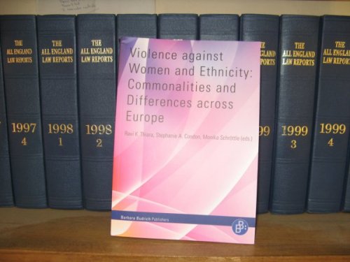 Violence against Women and Ethnicity: Commonalities and Differences across Europe