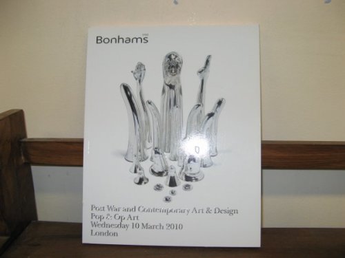 Post War and Contemporary Art & Design, Pop & Op Art 10 March 2010