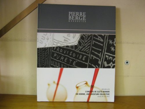 L'Univers De Cleto Munari: Un Homme, Une Aventure Collective: Mardi 24 Avril 2012