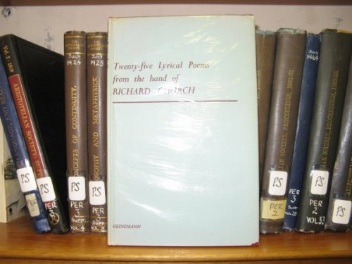 Twenty-five Lyrical Poems