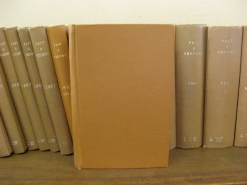 Past & Present: A Journal of Historical Studies; 1975