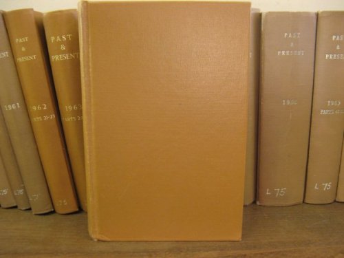 Past & Present: A Journal of Historical Studies; 1979