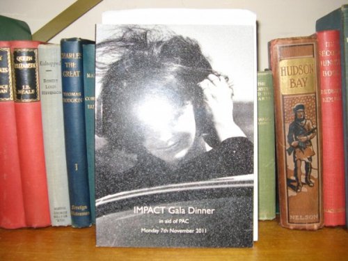 Impact Gala Dinner in Aid of PAC, Monday 7th November 2011