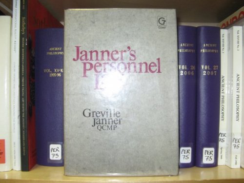 Janner's Personnel Law