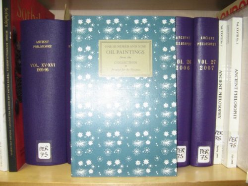 One Hundred and Nine Oil Paintings from the Collection