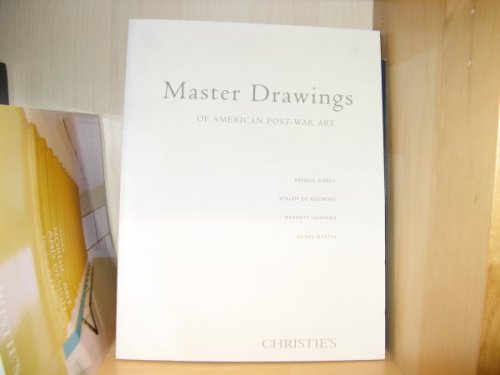 Master Drawings of American Post-War Art, 12 November 2008