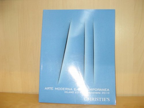 Arte Moderna E Contemporanea, 23-24 Novembre 2010